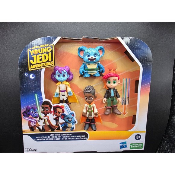 Star Wars Young Jedi Adventures Hero Collection Figures By Hasbro - Picture 1 of 5